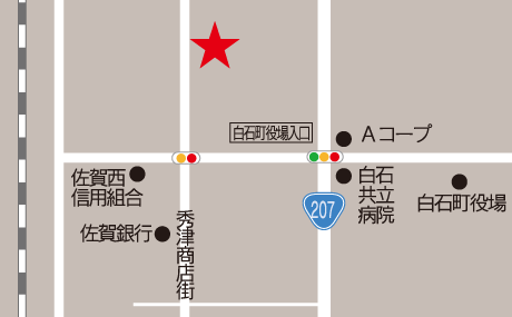 菓子司　平川　地図