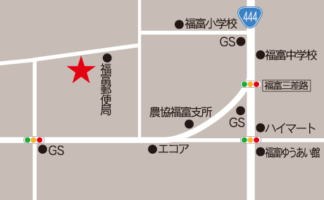 岸川とうふ店　地図